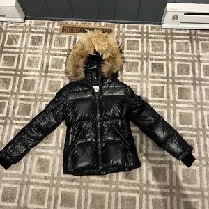 Black SAM Girls Puffer Coat